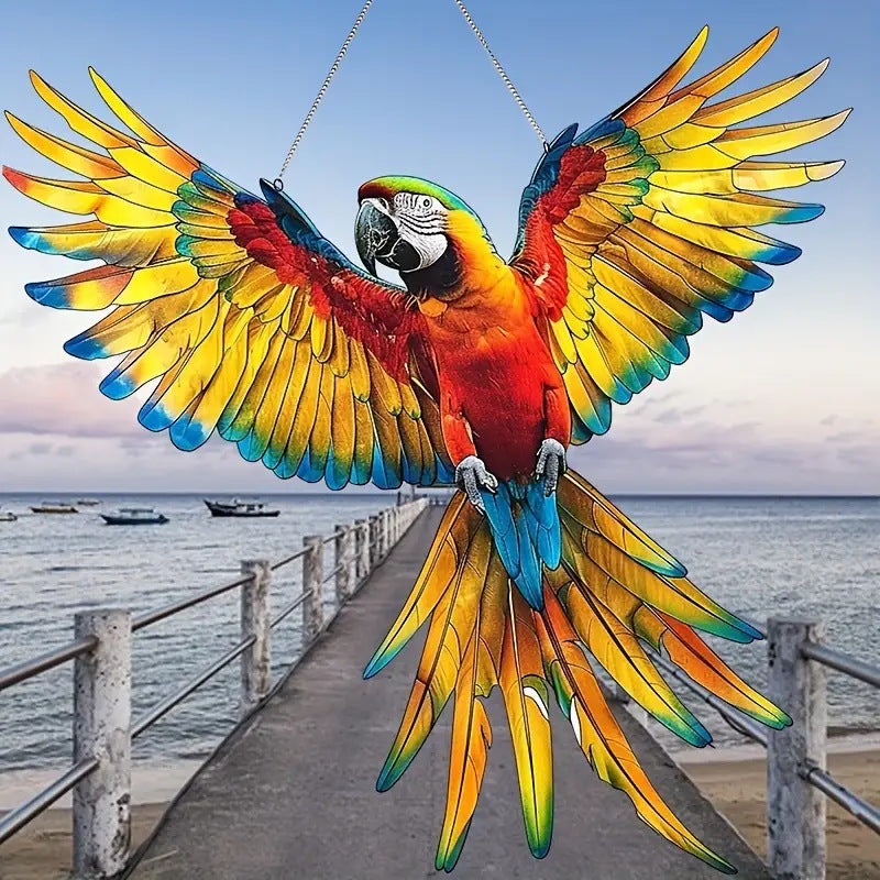 🔥Last Day 49% OFF🎁Bird Suncatcher Colorful Window Hanging