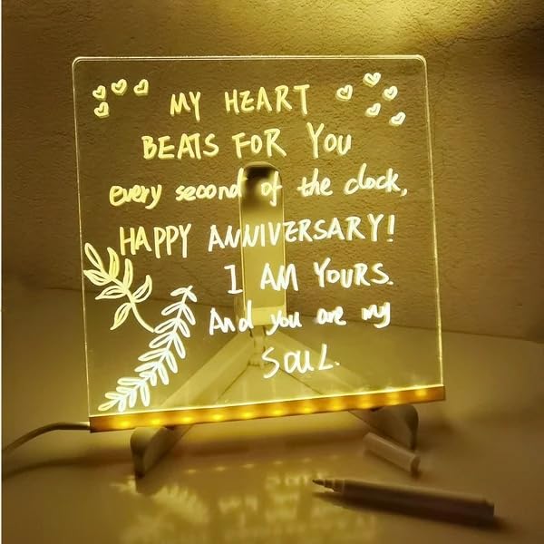 Glosrity LumiNote Dry Erase Board