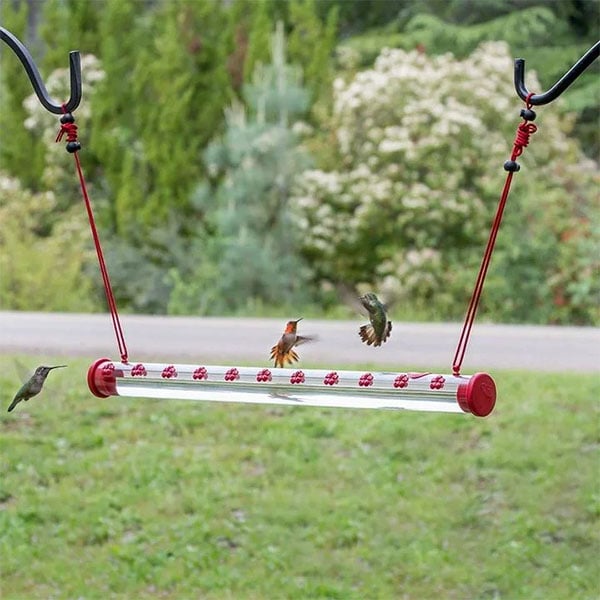 Flower Bar Hummingbird Feeder